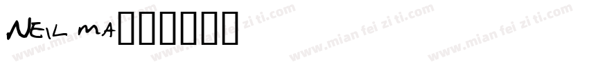 Neil ma字体转换